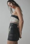 Thumbnail View 4: Jaded London Xiva Motocross Faux Leather Strapless Mini Dress