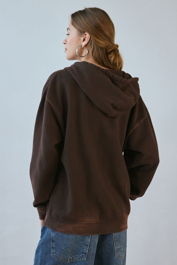 Slide View: 4: Project Social T Butterfly Graphic Zip-Up Hoodie Sweatshirt