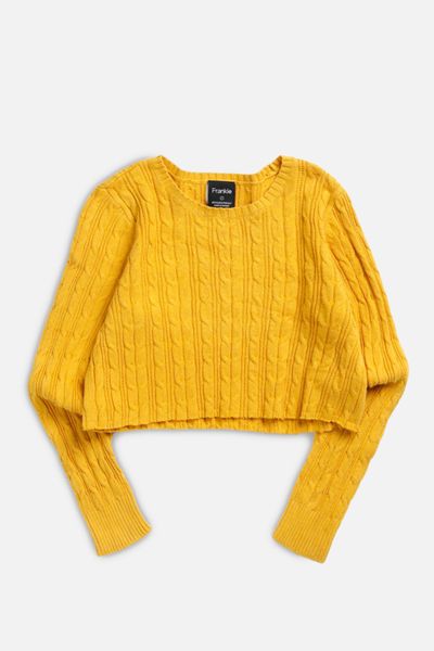 Frankie Collective Rework Crop Knit Sweater 078