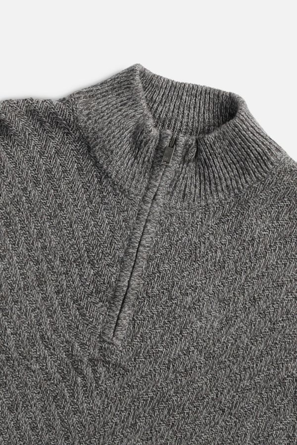 Slide View: 2: Frankie Collective Rework Crop Knit Sweater 031