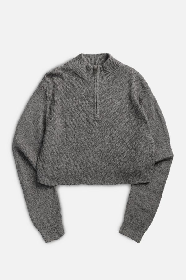 Slide View: 1: Frankie Collective Rework Crop Knit Sweater 031