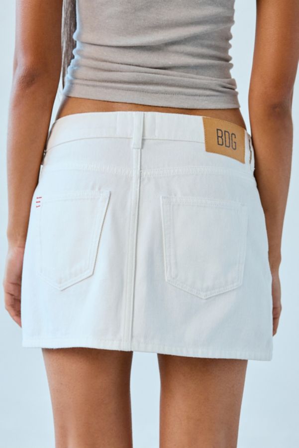 Slide View: 4: BDG Onna Denim Micro Skirt