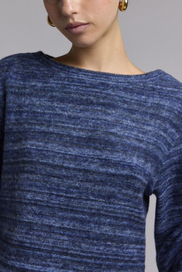 Slide View: 4: Urban Renewal Remnants Space Dye Knit Drippy Sleeve Sweater