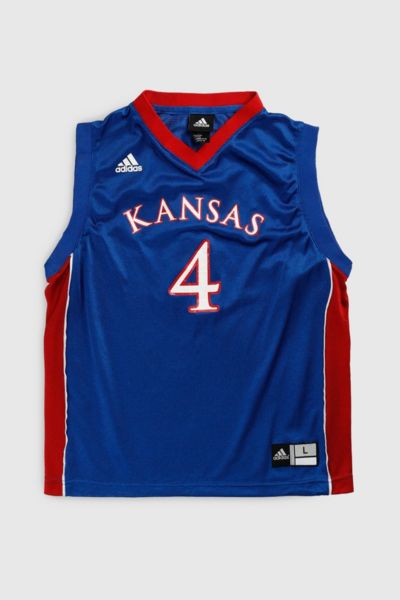 Vintage Kansas Jayhawks NCAA Basketball Jersey