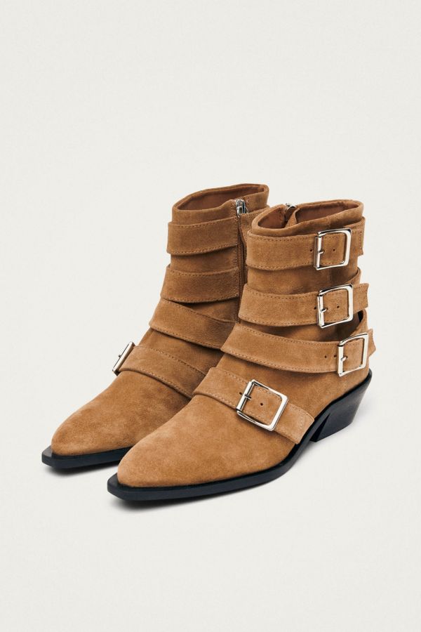 Slide View: 2: ALOHAS Eras Leather Ankle Boot