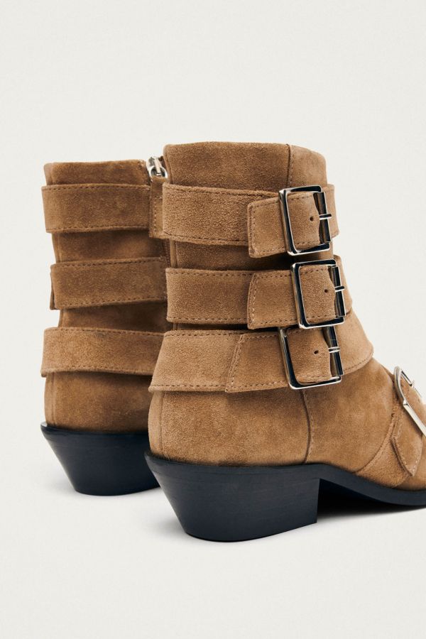 Slide View: 4: ALOHAS Eras Leather Ankle Boot