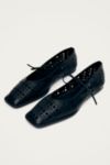 Thumbnail View 2: ALOHAS Sway Slit Leather Ballet Flat