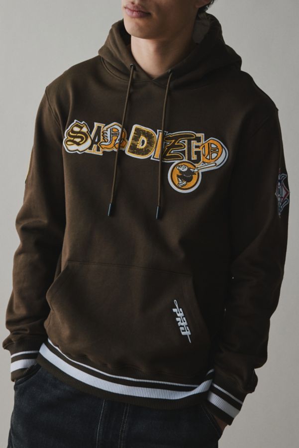 Slide View: 4: Pro Standard MLB San Diego Padres Ransom Hoodie Sweatshirt