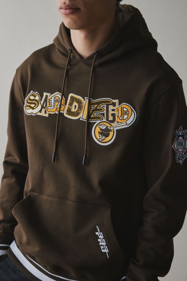 Slide View: 1: Pro Standard MLB San Diego Padres Ransom Hoodie Sweatshirt