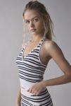 Thumbnail View 4: Frankies Bikinis Dylan Striped Cloud Knit Halter Top