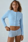 Thumbnail View 1: Frankies Bikinis Dudley Cable Knit Cardigan