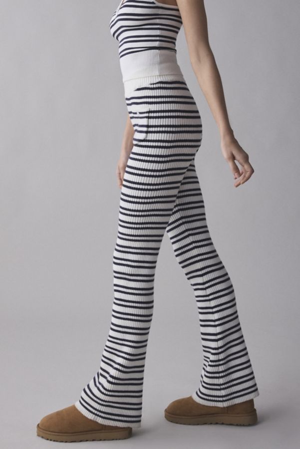 Slide View: 5: Frankies Bikinis Camden Striped Cloud Knit Pant