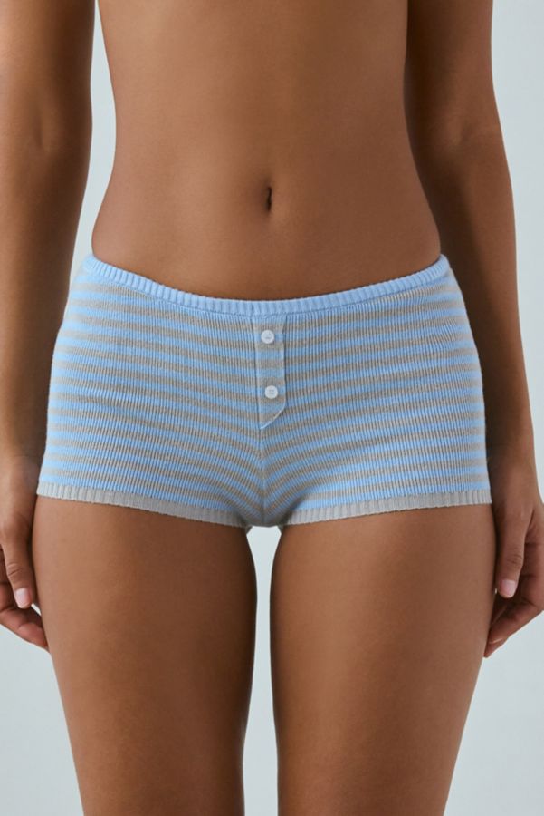 Slide View: 3: Frankies Bikinis Bradley Knit Micro Short