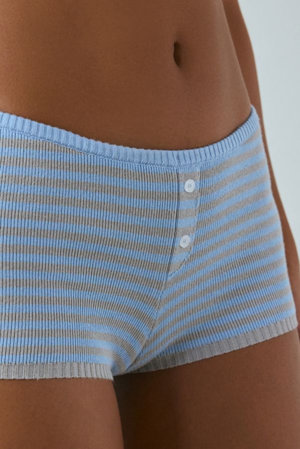 Slide View: 4: Frankies Bikinis Bradley Knit Micro Short