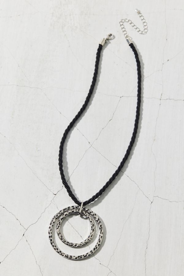 Slide View: 1: Collier Cordon Pendentif Anneau Ravello