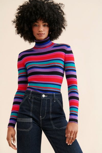 Molly Bracken Striped Knitted Sweater