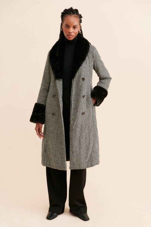 Slide View: 1: Kaia Overcoat