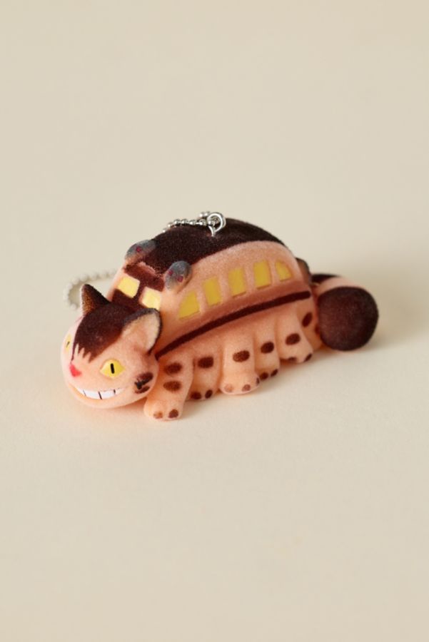 Slide View: 2: Studio Ghibli® My Neighbor Totoro Catbus Flocked Keychain