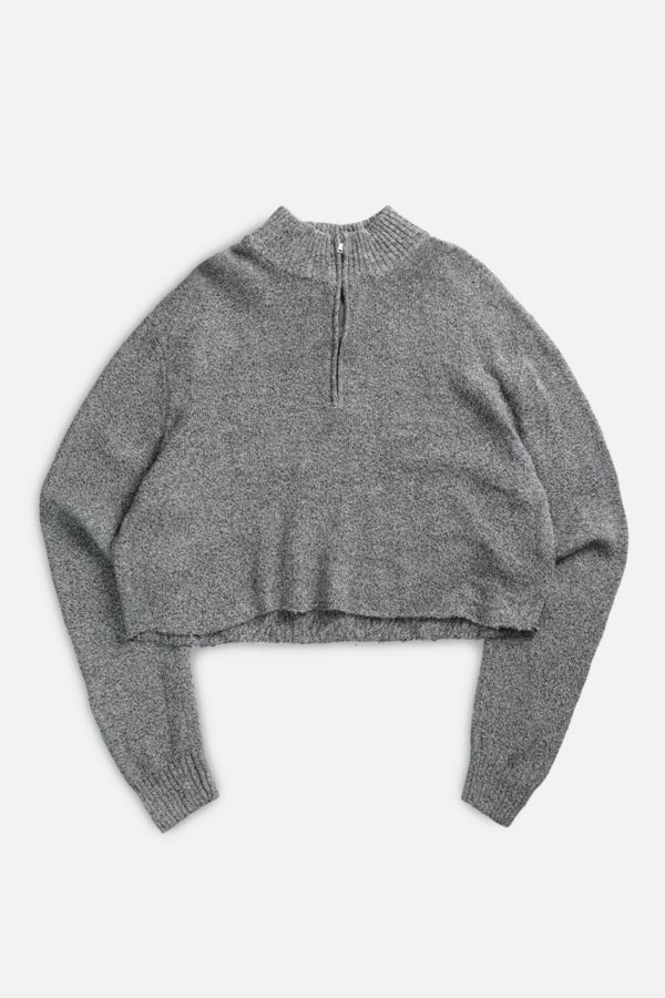 Slide View: 1: Frankie Collective Rework Crop Knit Sweater 023