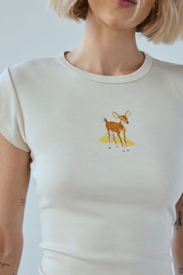 Slide View: 2: Future State Sweet Animal Graphic Baby Tee