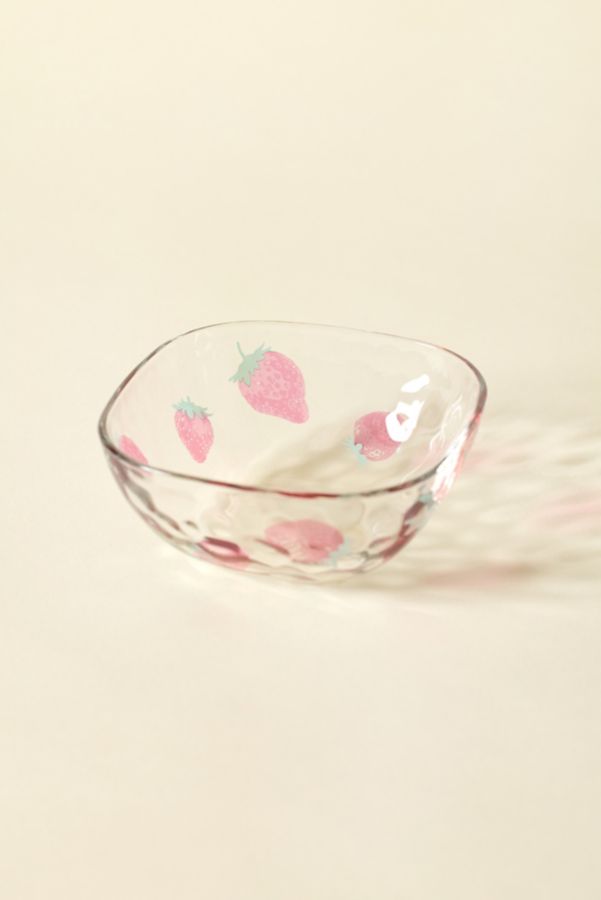 Slide View: 1: Aderia Fruit Drop Square Snack Bowl