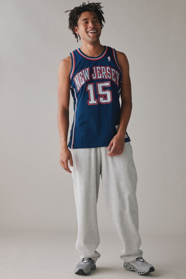 Slide View: 2: Mitchell & Ness NBA New Jersey Nets 2006-07 Vince Carter Basketball Jersey Tank Top