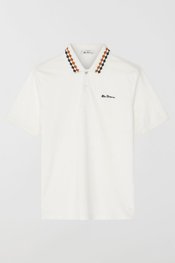 Slide View: 1: Ben Sherman Collar Interest Polo