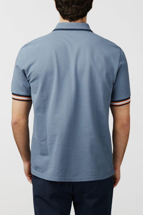 Slide View: 4: Ben Sherman Placket Interest Polo