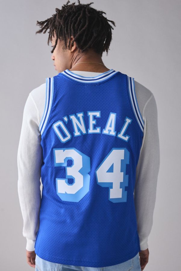 Slide View: 3: Mitchell & Ness NBA Los Angeles Lakers 1996-97 Shaquille O'Neal Basketball Jersey Tank Top