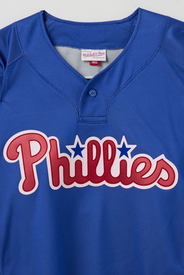 Slide View: 3: Mitchell & Ness MLB Philadelphia Phillies 2010 Roy Halladay Batting Practice Jersey Tee