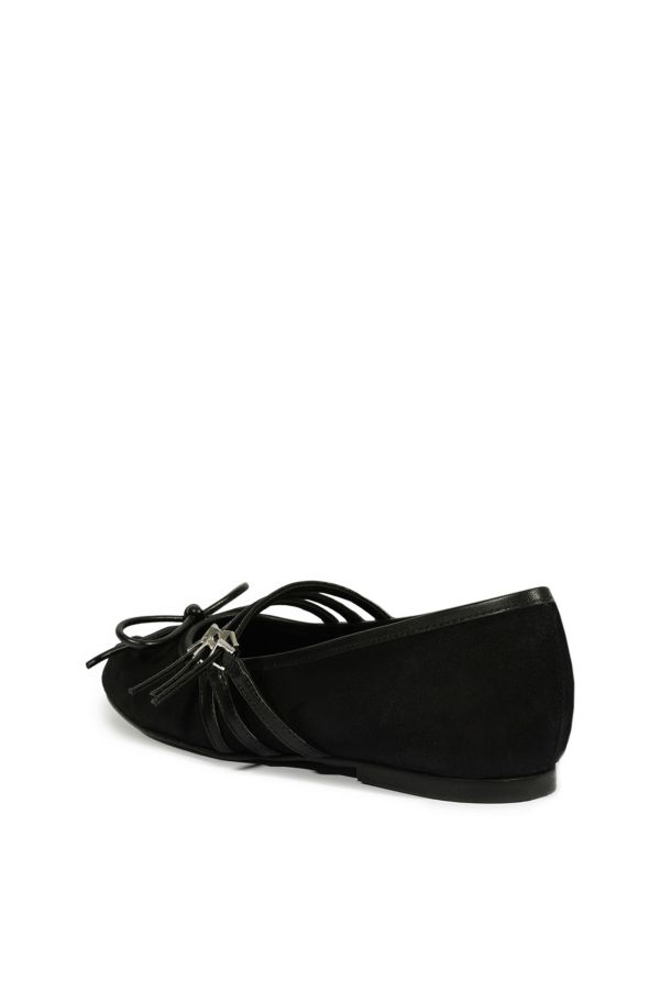 Slide View: 2: Schutz Arissa Strap Suede Ballet Flat