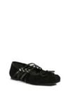 Thumbnail View 1: Schutz Arissa Strap Suede Ballet Flat