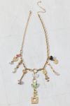 Thumbnail View 1: Kennedy Draped Charm Necklace