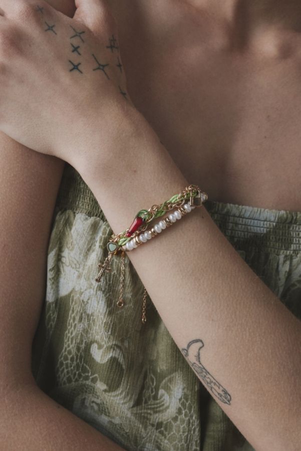 Slide View: 2: Ensemble de Bracelet Charme Firenze