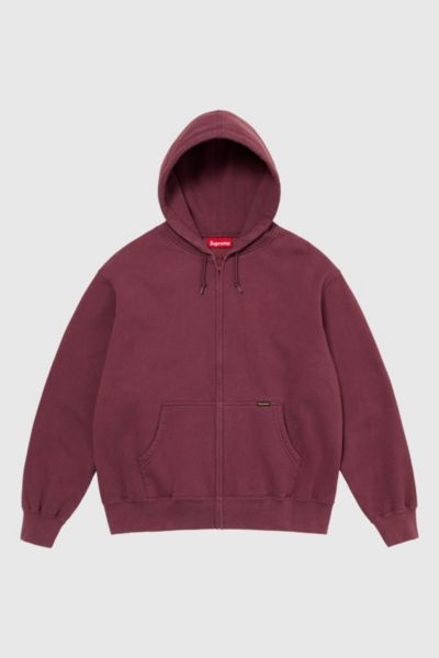 Supreme Work Zip Up Hooded Sweatshirt