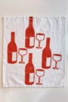 Thumbnail View 3: Julie Peach Block Printed Wine Napkin Set