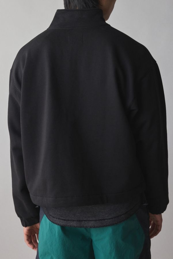 Slide View: 2: Standard Cloth Jump Shot Quarter Zip Pullover Sweatshirt