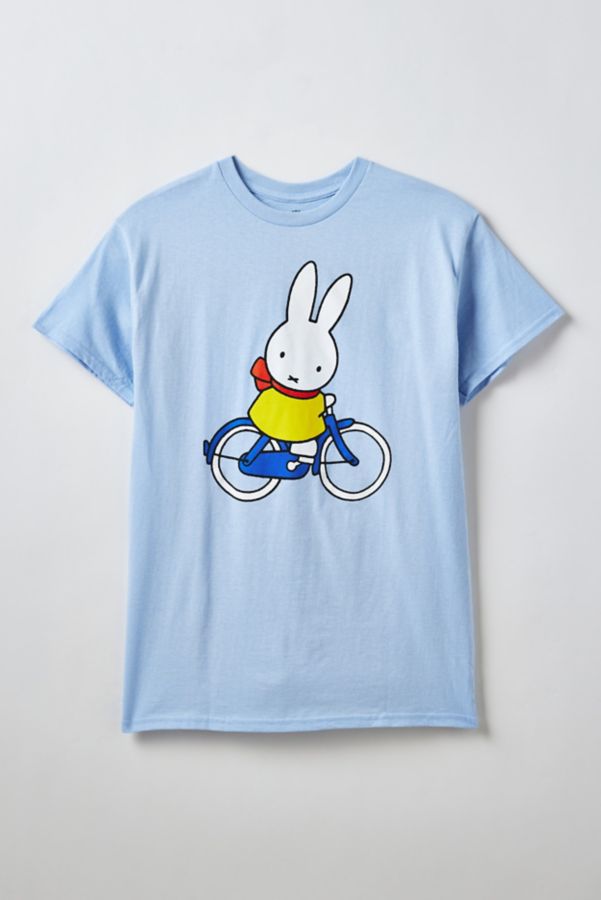 Slide View: 1: T-shirt Graphique Miffy Vélo