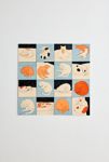 Thumbnail View 2: PSTR Studio Enikő Eged Sleeping Kitty Frameless Art Print