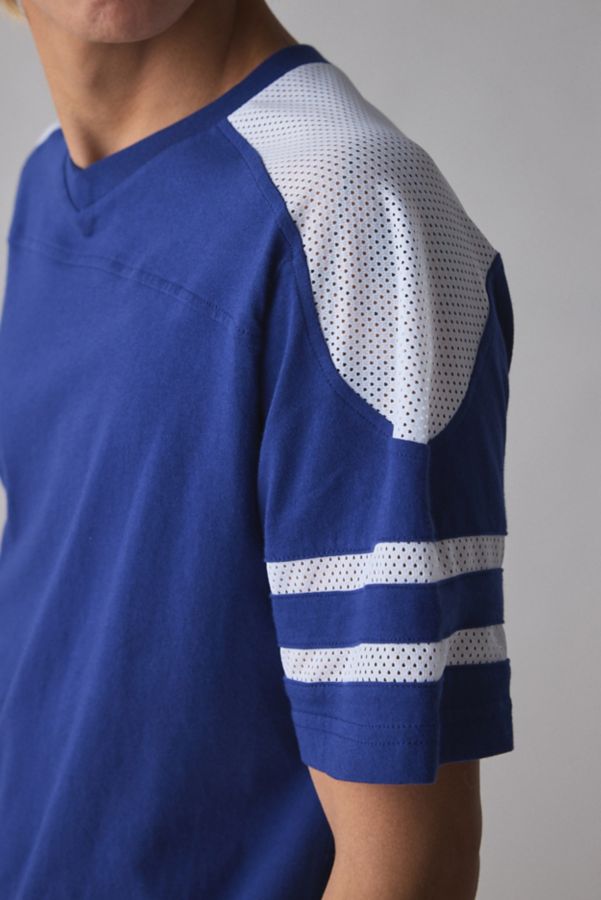 Slide View: 4: Standard Cloth Touchdown Boxy Mesh Tee