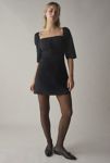 Thumbnail View 1: Glamorous Black Square Neck Mini Dress