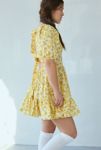 Thumbnail View 4: Glamorous Daisy Floral Tie-Back Mini Dress