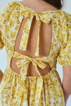 Thumbnail View 5: Glamorous Daisy Floral Tie-Back Mini Dress