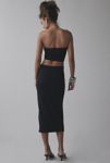 Thumbnail View 4: UO Oasis Knit Tube Top + Midi Skirt Set