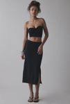 Thumbnail View 1: UO Oasis Knit Tube Top + Midi Skirt Set