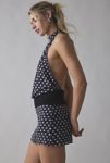 Thumbnail View 3: Motel Valina Polka Dot Halter Mini Dress