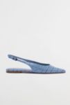 Thumbnail View 1: Schutz Leather Paola Slingback Ballet Flat