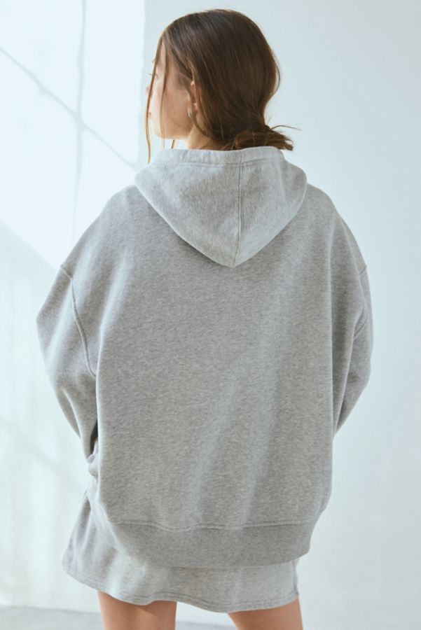 Slide View: 3: Out From Under Hoxton Cropped Zip-Up Hoodie Sweatshirt