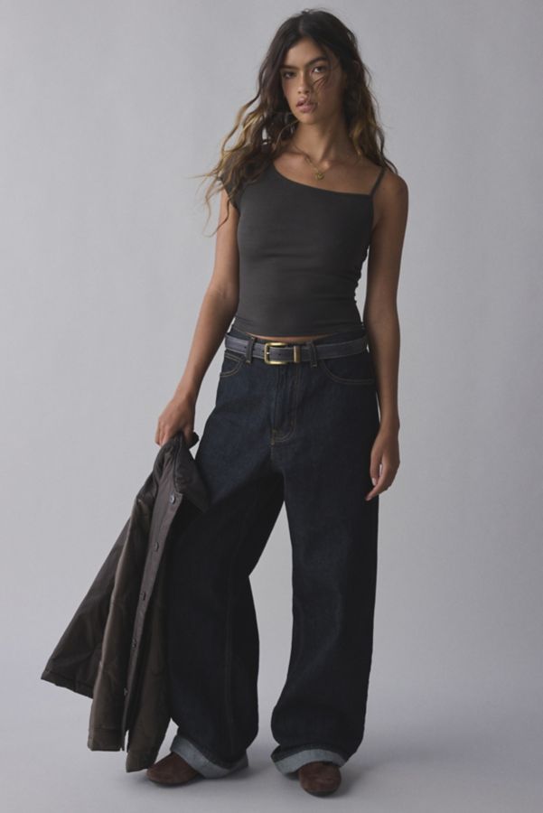 Slide View: 3: UO Daria Asymmetrical One-Shoulder Cropped Top