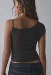 Thumbnail View 4: UO Daria Asymmetrical One-Shoulder Cropped Top